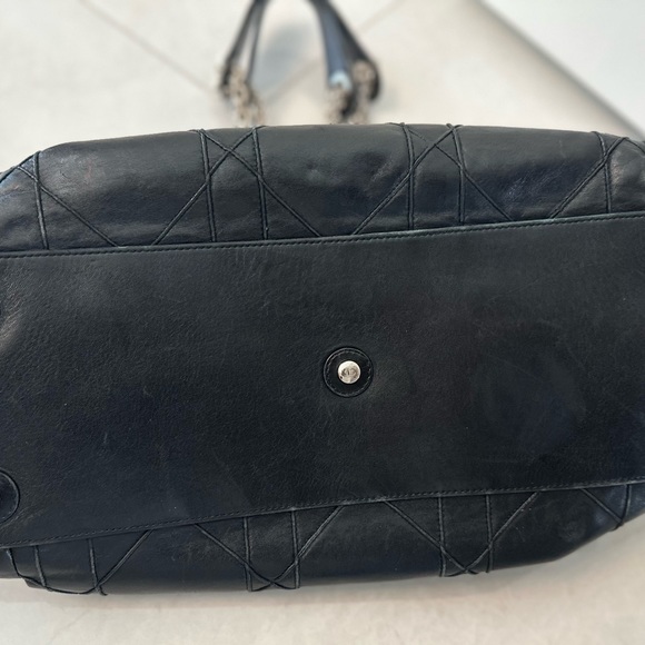 Dior Black Cannage Leather Le Trent Hobo - Picture 9 of 9